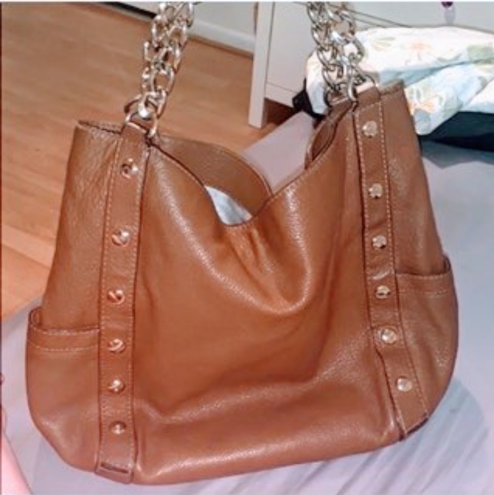 Michael Kors brown Fulton handbag - Picture 3 of 6